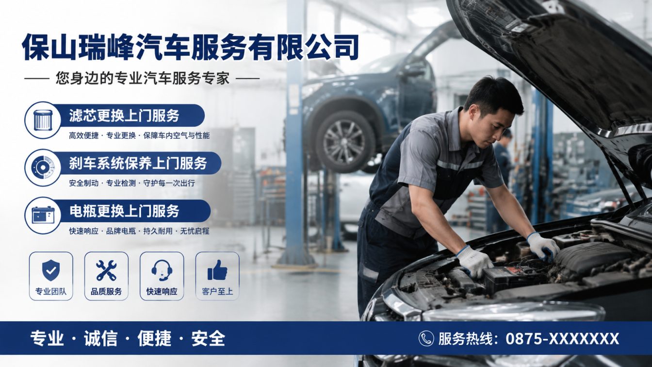 腾冲保山汽车维修上门服务